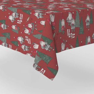 albero bianco-verde-terstman-rosso-pinnemuts-christmastovaglia-Kerst