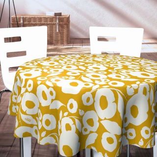 Capitano-Cooktovaglia-Gold-White-Pattern-Easy-Wash-PVC