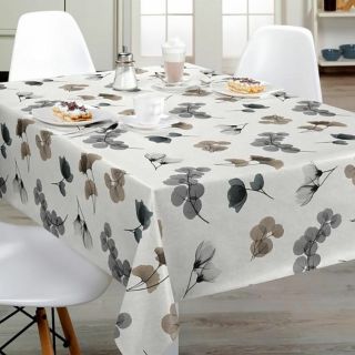 fiori-tovaglia-Grijs beige-bonita