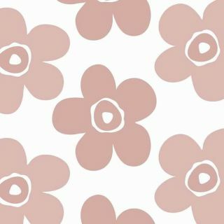Tovaglia Lola Big Flower Rosewood