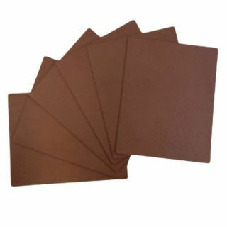 Skinnatur-Sottobicchiere-Leder-brown