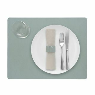 BELGIAN_PLACEMATS_RECHTHOEK_SKINNATUR_LEDER_ONDERLEGGER_ICHE Grigio