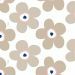 BEIGE blu blu di fiori allegro
