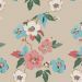 Flower beige-rose-color lavabile-lavabiletovaglia