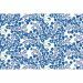 ornato-flowers-blu-white-white-easy-clean-Tovaglietta-Reciclabile
